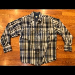 Wrangler long sleeve button up